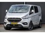 Ford Transit Custom L2H1 | Dubbele Cabine | 5-Persoons | 2.0Tdci 170Pk | Limited 340 | Leder | 2xSchuifdeur | Trekhaak | Raptor Grille | 18''