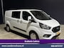 Ford Transit Custom 2.0 TDCI 131pk L2H1 Dubbele Cabine Euro6 Airco | 6-Zits | Navigatie | LED | Apple Carplay | Cruisecontrol Android Auto, Parkeersensoren, Stoelverwarming, Verwarmde voorruit, 2800kg trekvermogen