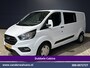 Ford Transit Custom 2.0 TDCI 131pk L2H1 Dubbele Cabine Euro6 Airco | 6-Zits | Navigatie | LED | Apple Carplay | Cruisecontrol Android Auto, Parkeersensoren, Stoelverwarming, Verwarmde voorruit, 2800kg trekvermogen