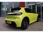 Peugeot e-208 EV GT 156PK 51 kWh | WARMTEPOMP | ALCANTARA "EXECUTIVE INTERIOR" (STOEL VERWARMING/ELEKTRISCH VERSTELBARE BESTUUDERSSTOEL MET MASSAGE FUNCTIE/ALCANTARA BEKLEDING | METAALLAK "JAUNE AGUENDA" | DRIVE ASSIST PLUS PACK (ADAPTIVE CRUISE CONTROL/STOP & GO FUNCTIE/LANE KEEPING/POSITIONING ASSIST) | 17" LICHTMETALEN VELGEN "YANAKA" | SFEER VERLICHTING IN 8 KLEUREN | KEYLESS ENTRY/START | DRAADLOZE APPLE CARPLAY/ANDROID AUTO | DRAADLOZE TELEFOONLADER | VISION & NAVIGATION PACK (NAVIGATIE/HD CAMERA VOOR EN ACHTER/DODEHOEK BEWAKING/INSTAPVERLICHTING | FULL LED KOPLAMPEN |