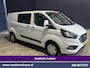 Ford Transit Custom 2.0 TDCI 131pk L2H1 Dubbele Cabine Euro6 Airco | 6-Zits | Cruisecontrol | 2550kg Trekhaak Verwarmde voorruit, Parkeersensoren