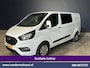 Ford Transit Custom 2.0 TDCI 131pk L2H1 Dubbele Cabine Euro6 Airco | 6-Zits | Cruisecontrol | 2550kg Trekhaak Verwarmde voorruit, Parkeersensoren