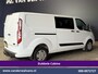 Ford Transit Custom 2.0 TDCI 131pk L2H1 Dubbele Cabine Euro6 Airco | 6-Zits | Cruisecontrol | 2550kg Trekhaak Verwarmde voorruit, Parkeersensoren