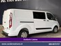 Ford Transit Custom 2.0 TDCI 131pk L2H1 Dubbele Cabine Euro6 Airco | 6-Zits | Cruisecontrol | Trekhaak Verwarmde voorruit, Parkeersensoren