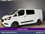 Ford Transit Custom 2.0 TDCI 131pk L2H1 Dubbele Cabine Euro6 Airco | 6-Zits | Cruisecontrol | 2550kg Trekhaak Verwarmde voorruit, Parkeersensoren