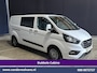 Ford Transit Custom 2.0 TDCI 131pk L2H1 Dubbele Cabine Euro6 Airco | 6-Zits | Cruisecontrol | 2550kg Trekhaak Verwarmde voorruit, Parkeersensoren