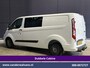 Ford Transit Custom 2.0 TDCI 131pk L2H1 Dubbele Cabine Euro6 Airco | 6-Zits | Cruisecontrol | 2550kg Trekhaak Verwarmde voorruit, Parkeersensoren