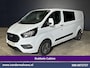 Ford Transit Custom 2.0 TDCI 131pk L2H1 Dubbele Cabine Euro6 Airco | 6-Zits | Cruisecontrol | 2550kg Trekhaak Verwarmde voorruit, Parkeersensoren