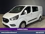 Ford Transit Custom 2.0 TDCI 131pk L2H1 Dubbele Cabine Euro6 Airco | 6-Zits | Camera | Apple Carplay | LED | Cruisecontrol 2540kg Trekhaak, Android Auto, Verwarmde voorruit, Parkeersensoren