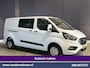 Ford Transit Custom 2.0 TDCI 131pk L2H1 Dubbele Cabine Euro6 Airco | 6-Zits | Camera | Apple Carplay | Xenon | Cruisecontrol 2540kg Trekhaak, Android Auto, Verwarmde voorruit, Parkeersensoren
