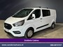 Ford Transit Custom 2.0 TDCI 131pk L2H1 Dubbele Cabine Inrichting Euro6 Airco | 5-Zits | Camera | Cruisecontrol | LED Parkeersensoren, Stoelverwarming, Achterklep, Dakdragers
