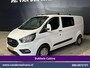 Ford Transit Custom 2.0 TDCI 131pk L2H1 Dubbele Cabine Inrichting Euro6 Airco | 5-Zits | Camera | Cruisecontrol | LED Parkeersensoren, Stoelverwarming, Achterklep, Dakdragers, 2800kg trekvermogen