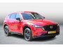 Mazda CX-5 2.0 e-SkyActiv-G M Hybrid 165 Homura , Automaat, Trekhaak, Leder, 19 inch LMV, 360 View, Apple Carplay, Bose, NAVI, Adap. Cruise, Clima, Stuur en Stoelverwarming, Stoelventilatie, LKA, BSM, Auto. Achterklep