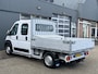 Fiat Ducato 35H 2.3 MultiJet L2H1 DC Airco Trekhaak 3000kg trekgewicht Stuurwielbediening Gereedschapskist Telefoonverbinding open laadbak Pick-up 7-Persoons p-up Bakwagen Euro 6