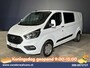 Ford Transit Custom 2.0 TDCI 131pk Automaat L2H1 Dubbele Cabine Euro6 Airco | 6-Zits | Camera | Navigatie | Apple Carplay Android Auto, Xenon, Cruisecontrol, Stoelverwarming, Verwarmde voorruit, Parkeersensoren, Achterklep