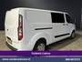 Ford Transit Custom 2.0 TDCI 131pk Automaat L2H1 Dubbele Cabine Euro6 Airco | 6-Zits | Camera | Navigatie | Apple Carplay Android Auto, Xenon, Cruisecontrol, Stoelverwarming, Verwarmde voorruit, Parkeersensoren, Achterklep