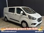Ford Transit Custom 2.0 TDCI 131pk Automaat L2H1 Dubbele Cabine Euro6 Airco | 6-Zits | Camera | Navigatie | Apple Carplay Android Auto, Xenon, Cruisecontrol, Stoelverwarming, Verwarmde voorruit, Parkeersensoren, Achterklep