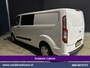 Ford Transit Custom 2.0 TDCI 131pk Automaat L2H1 Dubbele Cabine Euro6 Airco | 6-Zits | Camera | Navigatie | Apple Carplay Android Auto, Xenon, Cruisecontrol, Stoelverwarming, Verwarmde voorruit, Parkeersensoren, Achterklep