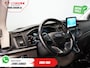Ford Transit 350 2.0 TDCI 185 pk Aut. L3H3 Riem V.V/ 2xSchuifdeur/ Bi-Xenon/ Elek.Stoel/ Carplay/ Stoelverw./ Camera/ Cruise/ PDC/ Navi