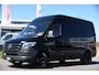 Mercedes-Benz Sprinter 316 2.2 CDI L2H2 Black Edition MARGE! Camera, Cruise, Carplay, LED, 10,5'' Mbux, 164pk, Standkachel, Stoelverwarming, Automaat, NAVI, Leder, Uniek!