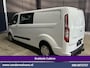 Ford Transit Custom 2.0 TDCI 130pk Automaat L2H1 Dubbele Cabine Inrichting Euro6 Airco | 6-Zits | Camera | Navigatie | LED Apple Carplay, Android Auto, Cruisecontrol, Trekhaak, Stoelverwarming, Verwarmde voorruit, Parkeersensoren, Achterklep