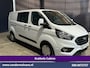 Ford Transit Custom 2.0 TDCI 130pk Automaat L2H1 Dubbele Cabine Inrichting Euro6 Airco | 6-Zits | Camera | Navigatie | LED Apple Carplay, Android Auto, Cruisecontrol, Trekhaak, Stoelverwarming, Verwarmde voorruit, Parkeersensoren, Achterklep