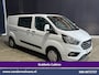 Ford Transit Custom 2.0 TDCI 130pk L2H1 Dubbele Cabine Euro6 Airco | 6-Zits | Camera | Navigatie | Apple Carplay | Cruisecontrol LED, Android Auto, Stoelverwarming, Verwarmde voorruit, Parkeersensoren, Achterklep