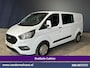 Ford Transit Custom 2.0 TDCI 130pk L2H1 Dubbele Cabine Euro6 Airco | 6-Zits | Camera | Navigatie | Apple Carplay | Cruisecontrol LED, Android Auto, Stoelverwarming, Verwarmde voorruit, Parkeersensoren, Achterklep