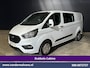 Ford Transit Custom 2.0 TDCI 130pk L2H1 Dubbele Cabine Euro6 Airco | 6-Zits | Camera | Navigatie | LED | Apple Carplay Cruisecontrol, Stoelverwarming, Verwarmde voorruit, Parkeersensoren