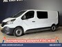 Renault Trafic 1.6 dCi **Marge, GEEN BTW** L2H1 Dubbele Cabine Euro6 Airco | 6-Zits | Navigatie | Cruisecontrol Parkeersensoren, Sidebars