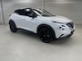 Nissan Juke 1.0 DIG-T Tekna Automaat / Lederen Bekleding / Navigatie / Stoel- en Stuurverwarming / Verwarmde Voorruit / Adaptive Cruise Control / 360 Graden Camera / 19 Inch Velgen / LED Verlichting /