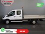 Ford Transit 2.0 TDCI 130 pk DC Dubbel Cabine Open Laadbak/ 7 Pers./ 3.0t Trekverm./ Carplay/ Cruise/ Climate/ Pick Up