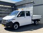 Volkswagen Transporter 2.0 TDI L2H1 DC Open laadbak Pick-up met Airco Cruise controle Trekhaak 2200kg trekgewicht Achterruitrij camera P-up Pick-up Openlaadbak