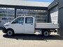 Volkswagen Transporter 2.0 TDI L2H1 DC Open laadbak Pick-up met Airco Cruise controle Trekhaak 2200kg trekgewicht Achterruitrij camera P-up Pick-up Openlaadbak
