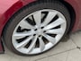 Tesla Model S P85 Performance Signature met Levenslang Free Supercharging SC01 Garnet Red