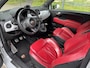 Fiat 500 1.4-16V ABARTH, MOOI ROOD LEDER