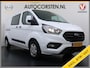 Ford Transit Custom 300 2.0TDCI 130PK Dubbele Cabine L2H1 Trekhaak Navi Camera Airco Cruise Control Pdc Trend DC Schuifdeur Betonplex Vloer Wandbetimmering Bott Inbouwkast Lane Assist 2.800KG Trekgewicht 1e Eigenaar