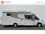 Carado T448 Automaat Bj.2017 Enkele Bedden + Hefbed TV Garage Zonnepaneel 2x Fietsendrager | Achteruitrijcamera | Cruise Control | Apple CarPlay