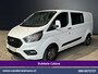 Ford Transit Custom 2.0 TDCI 131pk L2H1 Dubbele Cabine Euro6 Airco | 5-Zits | Camera | 2800kg Trekhaak | LED Cruisecontrol, Stoelverwarming, Verwarmde Voorruit, Parkeersensoren