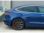 Tesla Model 3 Performance AWD 75 kWh 2020 Blauw WIT LEDER|20”