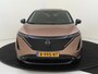Nissan Ariya Evolve 91 kWh | achterbank verwarmd | airco automatisch | Apple Carplay/Android | cruise control adaptief met Stop&Go en stuurhulp | dodehoekdetectie met correctie | elektrisch glazen panorama-dak | lederen/microvezel bekleding | LED koplampen | lichtmetalen velgen 19" | navigatiesysteem full map | rijstrooksensor met correctie | voorstoelen verwarmd en geventileerd | warmtepomp |