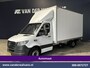 Mercedes-Benz Sprinter 314CDI 143pk Automaat Bakwagen 21m3 KUUB Laadklep Zijdeur Euro6 Airco | Bijrijdersbank Lat om Lat betimmering, Leder