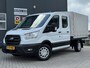 Ford Transit 350 2.0 TDCI L2H1 DC 4WD | Huif | CarPlay | Navi | Cruise | 7-persoons | Standkachel | Airco | Trekhaak | AWD 4x4