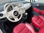 Fiat 500 0.9 TwinAir Lounge Panoramadak | Leer | Clima | Parelmoer wit | Parkeersensoren !!
