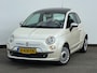 Fiat 500 0.9 TwinAir Lounge Panoramadak | Leer | Clima | Parelmoer wit | Parkeersensoren !!