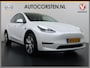 Tesla Model Y Long Range AWD 75kWh SOH 94% Warmtepomp AI-Computer Traffic Aware Adap.Cruise Leder Panoramadak Navi Ecc Camera Stoel+Stuurverwarming Privacy Glas Lmv Elek.Achterklep Led Elek.Stoelen+Memory 4WD Fabrieksgarantie tot 15-02-2027 - Garantie op de Accu+Motor tot 15-2-2031/192.000km
