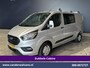 Ford Transit Custom 2.0 TDCI 131pk L2H1 Dubbele Cabine Euro6 Airco | 6-Zits | Camera | Navigatie | Apple Carplay | LED | Cruisecontrol Android Auto, Parkeersensoren, 2800kg Trekhaak, Dakdragers