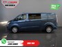 Ford Transit Custom 2.0 TDCI 170 pk Aut. L2 DC Dubbel Cabine 2xSchuifdeur/ Carplay/ Stoelverw./ Navi/ Airco/ Camera/ Cruise/ 16”LMV/ PDC/ Trekhaak