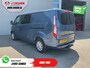 Ford Transit Custom 2.0 TDCI 170 pk Aut. DC Dubbel Cabine 2xSchuifdeur/ Carplay/ Stoelverw./ Navi/ Airco/ Camera/ Cruise/ 16”LMV/ PDC/ Trekhaak