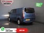 Ford Transit Custom 2.0 TDCI 170 pk Aut. L2 DC Dubbel Cabine 2xSchuifdeur/ Carplay/ Stoelverw./ Navi/ Airco/ Camera/ Cruise/ 16”LMV/ PDC/ Trekhaak
